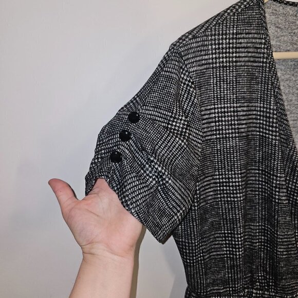 Maurices Plaid Wrap Skirt Midi Dress Size Medium - Picture 4 of 7